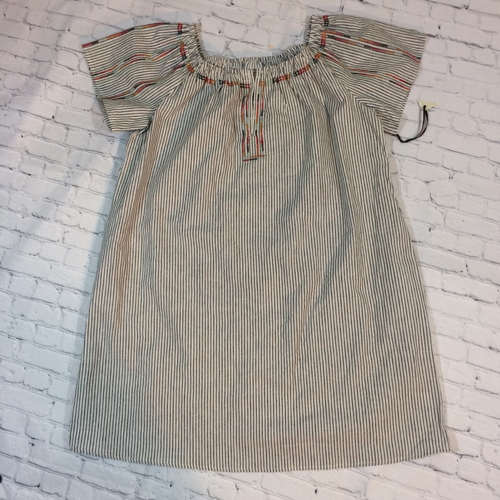 NWT Knox Rose Boho Short Sleeve Tunic Dress-XXL